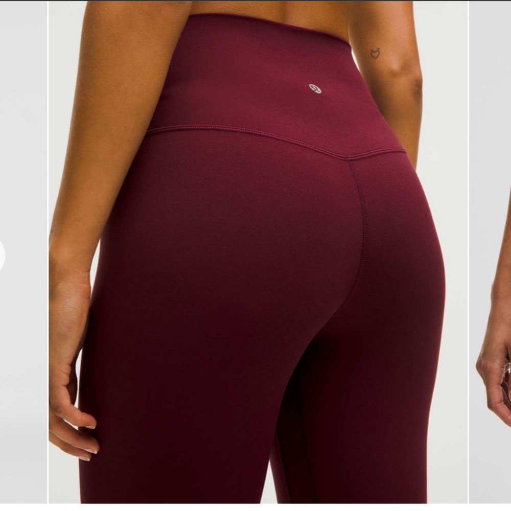 Lululemon Athletica Garnet High-Rise Crop Pants 23”